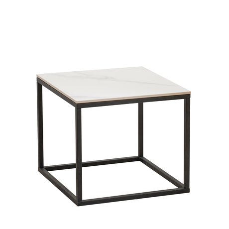 Side Table Michael FavoFurn White LxBxH 63x63x10 Sintered stone Nnb