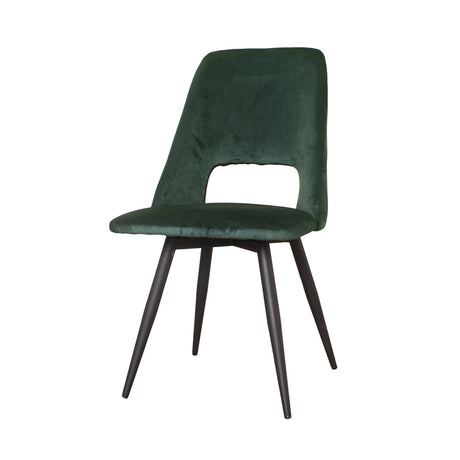 Dining Chair Senn FavoFurn Green LxBxH 66x57x49 Fabric Nnb