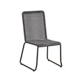 Garden chair Zundert FavoFurn Anthracite LxBxH 93x62x57 Rope Nnb