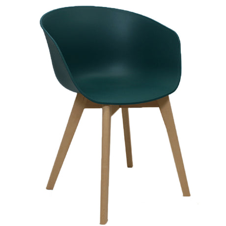 Dining Chair Noan FavoFurn Green LxBxH 68x60x51 Plastic Nnb