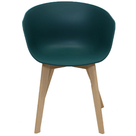 Dining Chair Noan FavoFurn Green LxBxH 68x60x51 Plastic Nnb