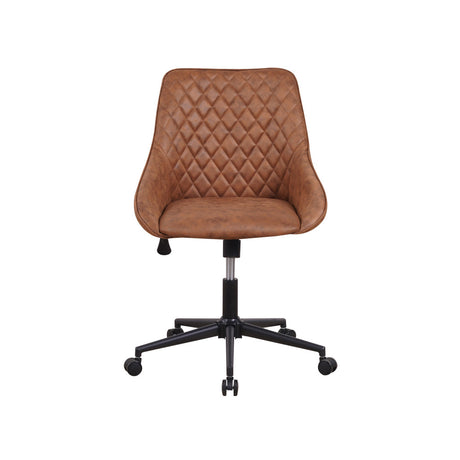 Office Chair Kayne FavoFurn Cognac LxBxH 75x61x52 Fabric Nnb