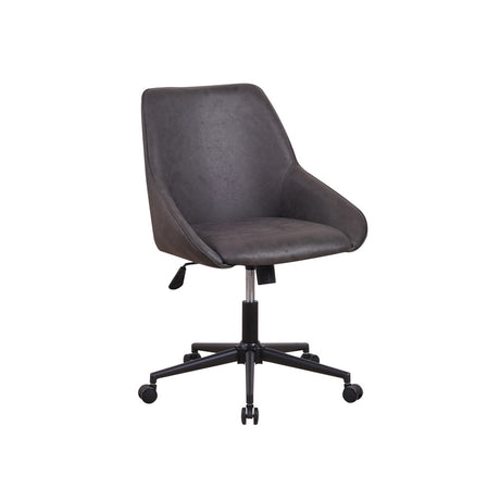 Office Chair Leo FavoFurn Anthracite LxBxH 75x62x52 Fabric Nnb