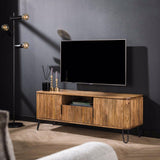 TV cabinet Emerson HomeHaven Brown LxBxH 142x48x47 Mango wood Nnb