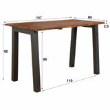 Bar Table Elian HomeHaven Brown LxBxH 153x88x8 Acacia wood Nnb