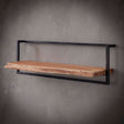 Wall Shelf Elio HomeHaven Brown LxBxH 105x36x13 Acacia wood Nnb