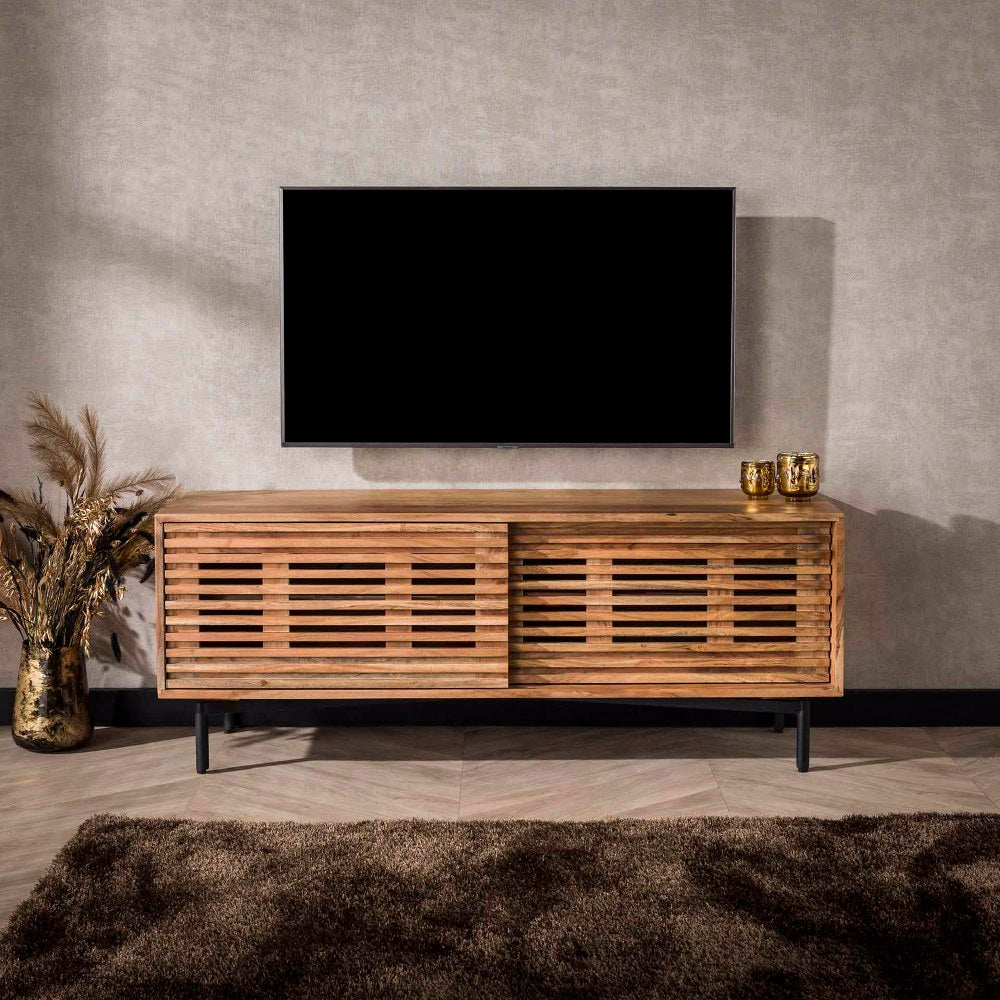 TV cabinet Danube HomeHaven LxBxH 144x49x49 Acacia wood Nnb