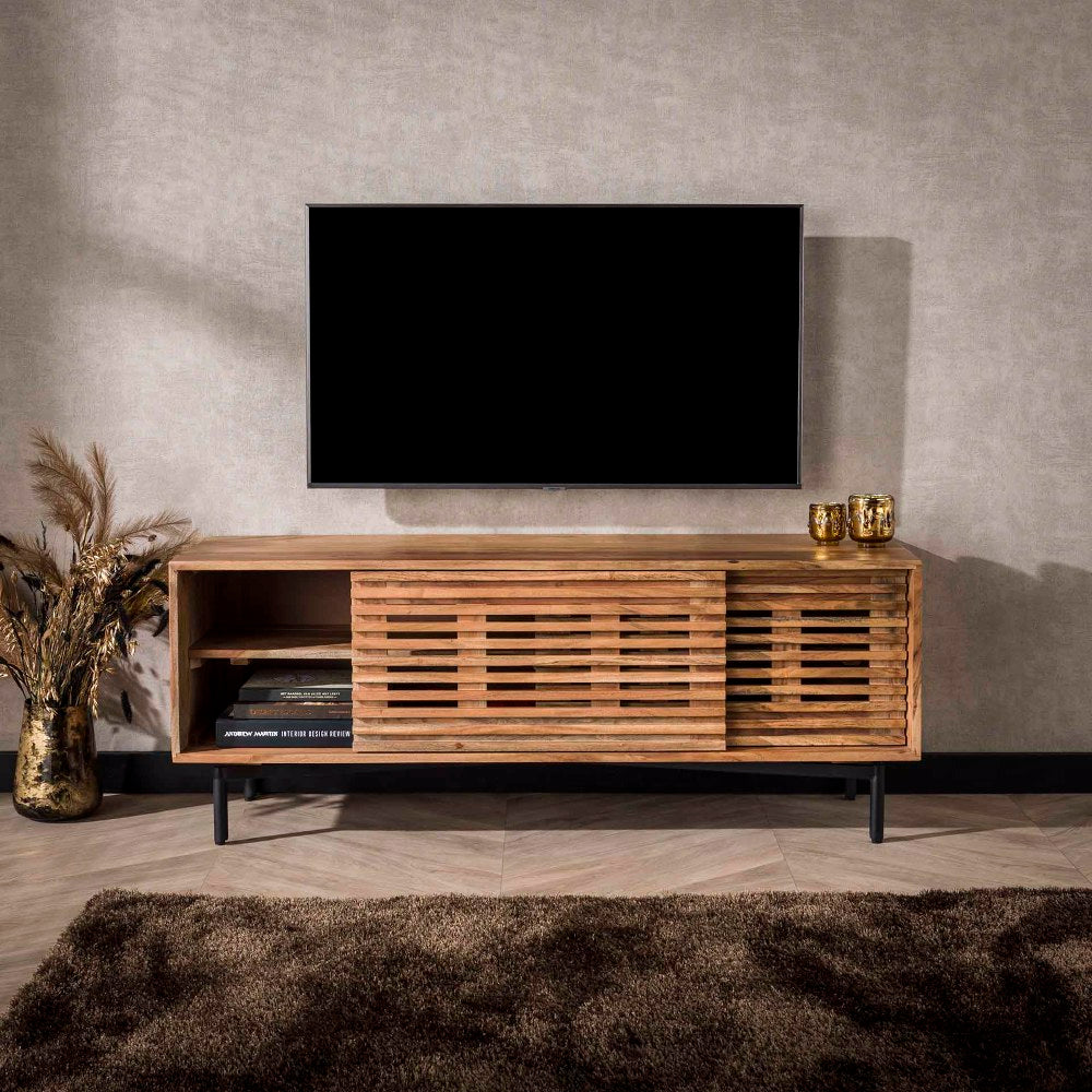 TV cabinet Danube HomeHaven LxBxH 144x49x49 Acacia wood Nnb