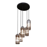 Pendant Light Hank HomeHaven Anthracite LxBxH 48x48x43 Glass Nnb