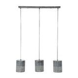 Pendant Light Lachlan HomeHaven Grey LxBxH 98x32x24 Metal Nnb