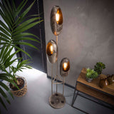 Floor lamp Kairo HomeHaven Grey LxBxH 173x34x33 Metal Nnb