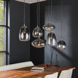 Pendant Light Moe HomeHaven Anthracite LxBxH 95x40x37 Glass Nnb