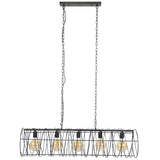 Pendant Light Kelley HomeHaven Black LxBxH 125x37x37 Metal Nnb