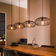 Pendant Light Mack HomeHaven Black LxBxH 148x39x24 Metal Nnb