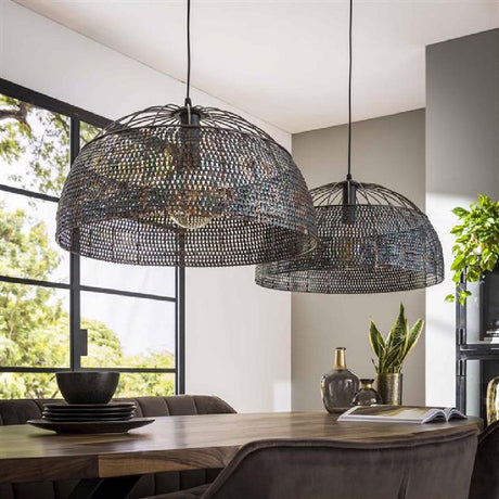 Pendant Light Lennox HomeHaven Black LxBxH 63x63x43 Metal Nnb