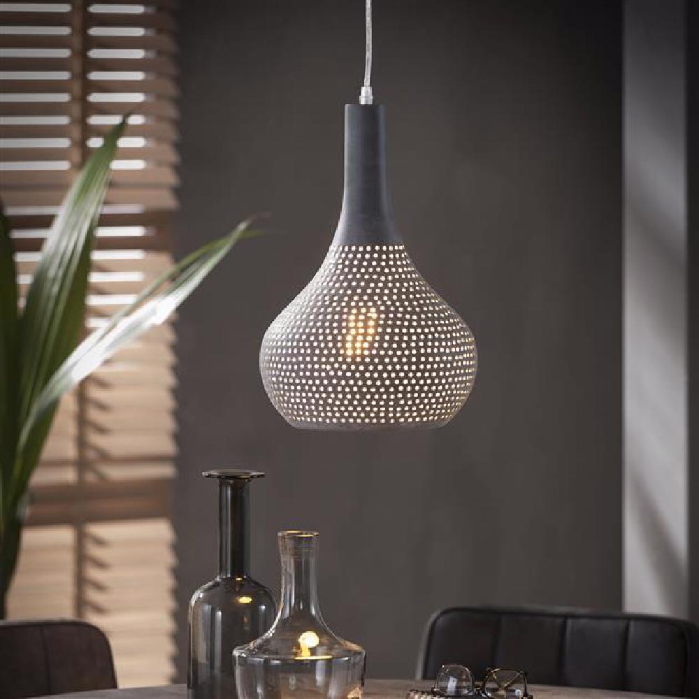 Pendant Light Magnus HomeHaven Grey LxBxH 46x28x27 Metal Nnb