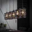 Pendant Light Heath HomeHaven Slate grey LxBxH 117x27x19 Metal Nnb