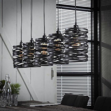 Pendant Light Heath HomeHaven Slate grey LxBxH 117x27x19 Metal Nnb