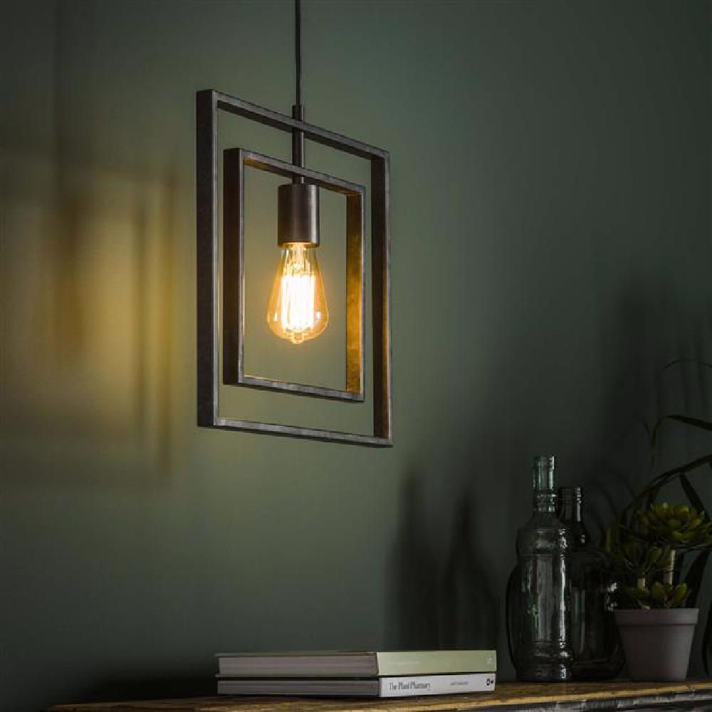 Pendant Light Jerome HomeHaven Black LxBxH 42x41x10 Metal Nnb