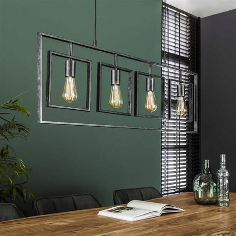 Pendant Light Jerome HomeHaven Black LxBxH 115x43x10 Metal Nnb