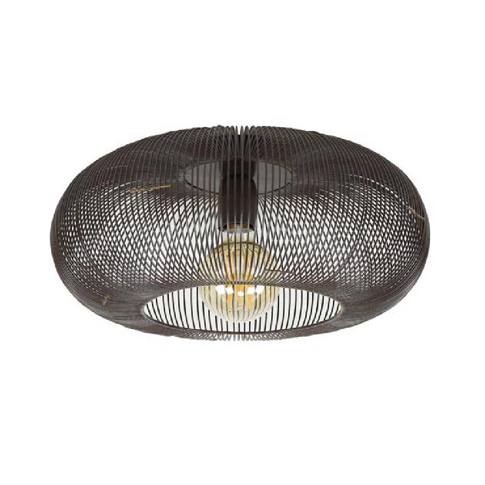 Ceiling Light Hurley HomeHaven Black LxBxH 48x48x25 Metal Nnb