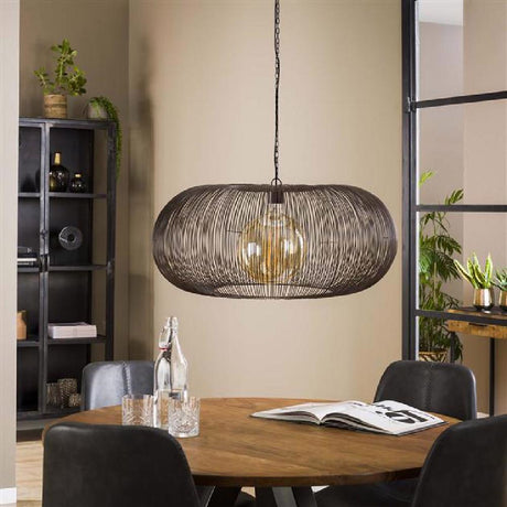 Pendant Light Hurley HomeHaven Black LxBxH 75x75x40 Metal Nnb