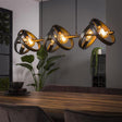 Pendant Light Kimball HomeHaven Black LxBxH 125x43x20 Metal Nnb